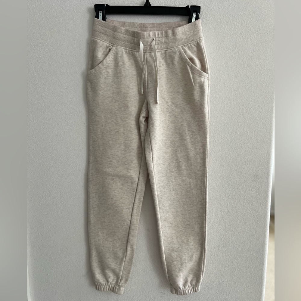 Cat & Jack Beige Fleece-Lined Pants